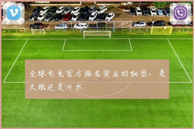 全球电竞官方排名背后的秘密,是天赋还是汗水