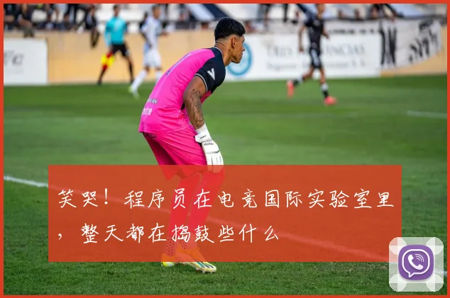 笑哭！程序员在电竞国际实验室里，整天都在捣鼓些什么